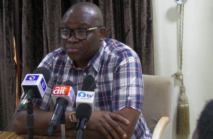 I warned that Nigeria was being returned to 1984 – Fayose