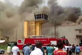 Fire guts Imo airport, VIP lounge damaged