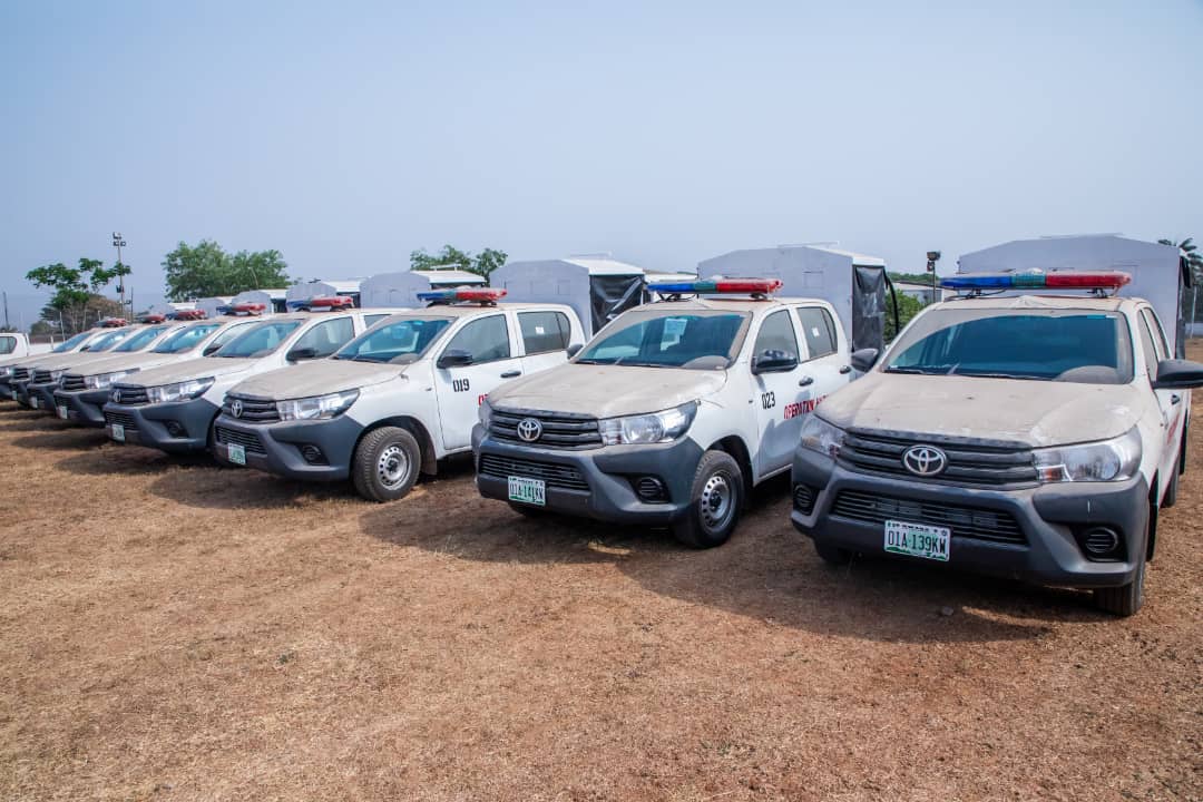 Kwara gives new operational vehicles to security agencies