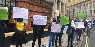 NYCN Faults NDDC Scholars Protest in London