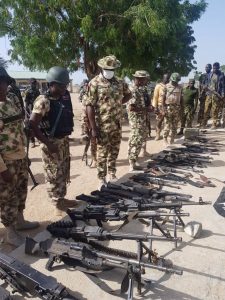 Troops eliminate 8 terrorists, rescue victims, recover arms in North East