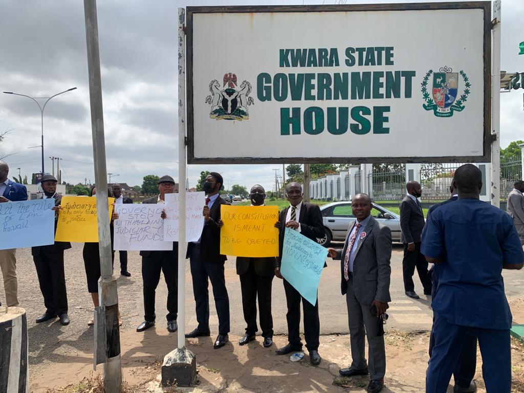 Financial Autonomy For Judiciary: Lawyers Stage Protest In Ilorin