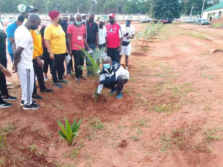 Erosion: NYSC plants trees in Anambra camp to save structures