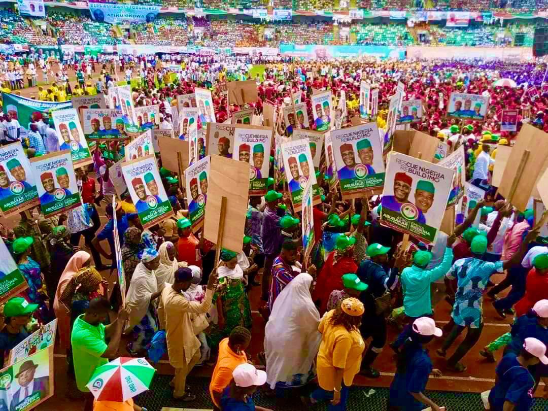 PDP TAKES UYO BY THE STORMS FOR ITS INAUGURAL CAMPAIGN