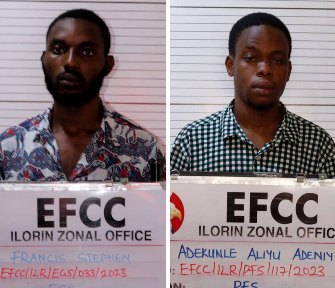 Two people jailed for cybercrime in Kwara