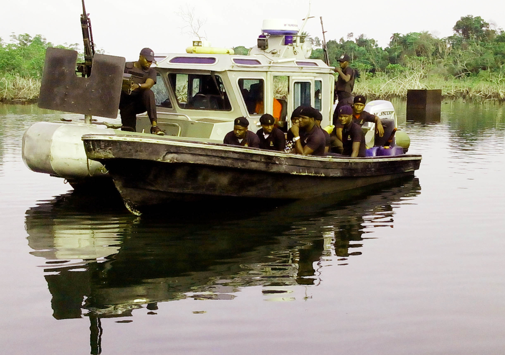 “Nigerian Navy Nabs Two Suspected Pipeline Vandals in Asugbo Creek, Delta State”