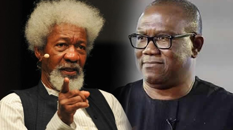LP criticizes Soyinka for remarks about Obi and Datti.