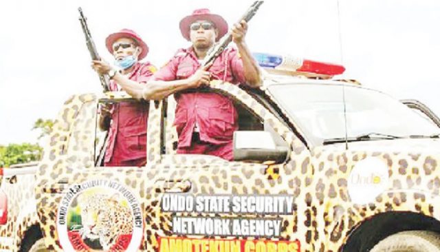 Amotekun arrests 27 suspected kidnappers in Ondo