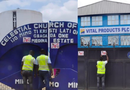 Lagos Seals Churches and Businesses Over Environmental Infractions