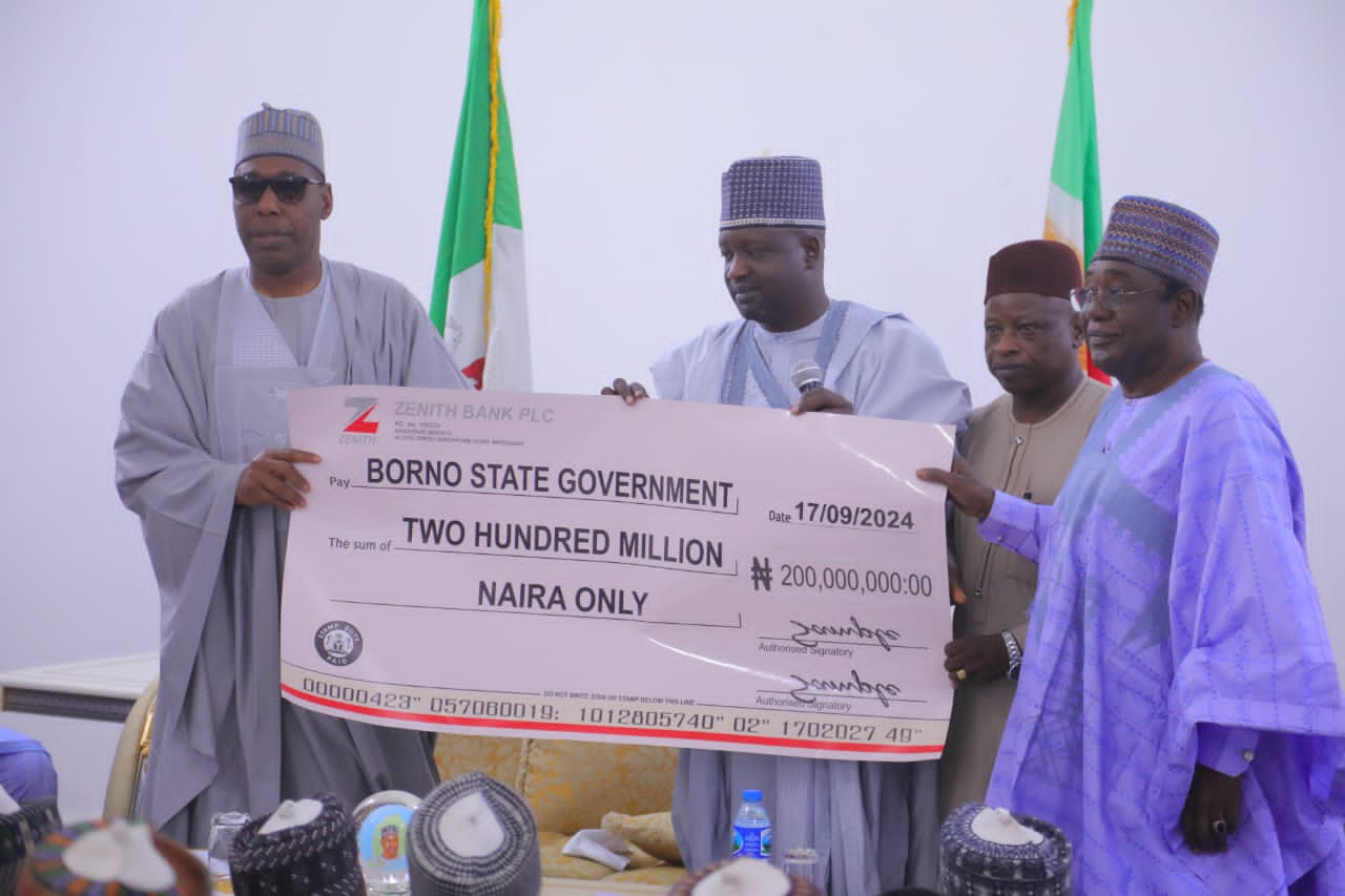 Flood: Southern Borno Citizens Present N210M From Individual Donations