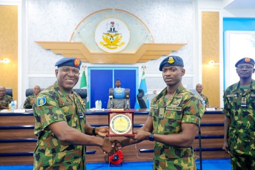 Nigerian Air Force Officer David Sangokoya Wins International Cadet Sword of Honour at UK Military College