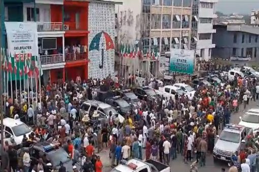 Heavy Protest Hits Port Harcourt Over Rivers LG Poll