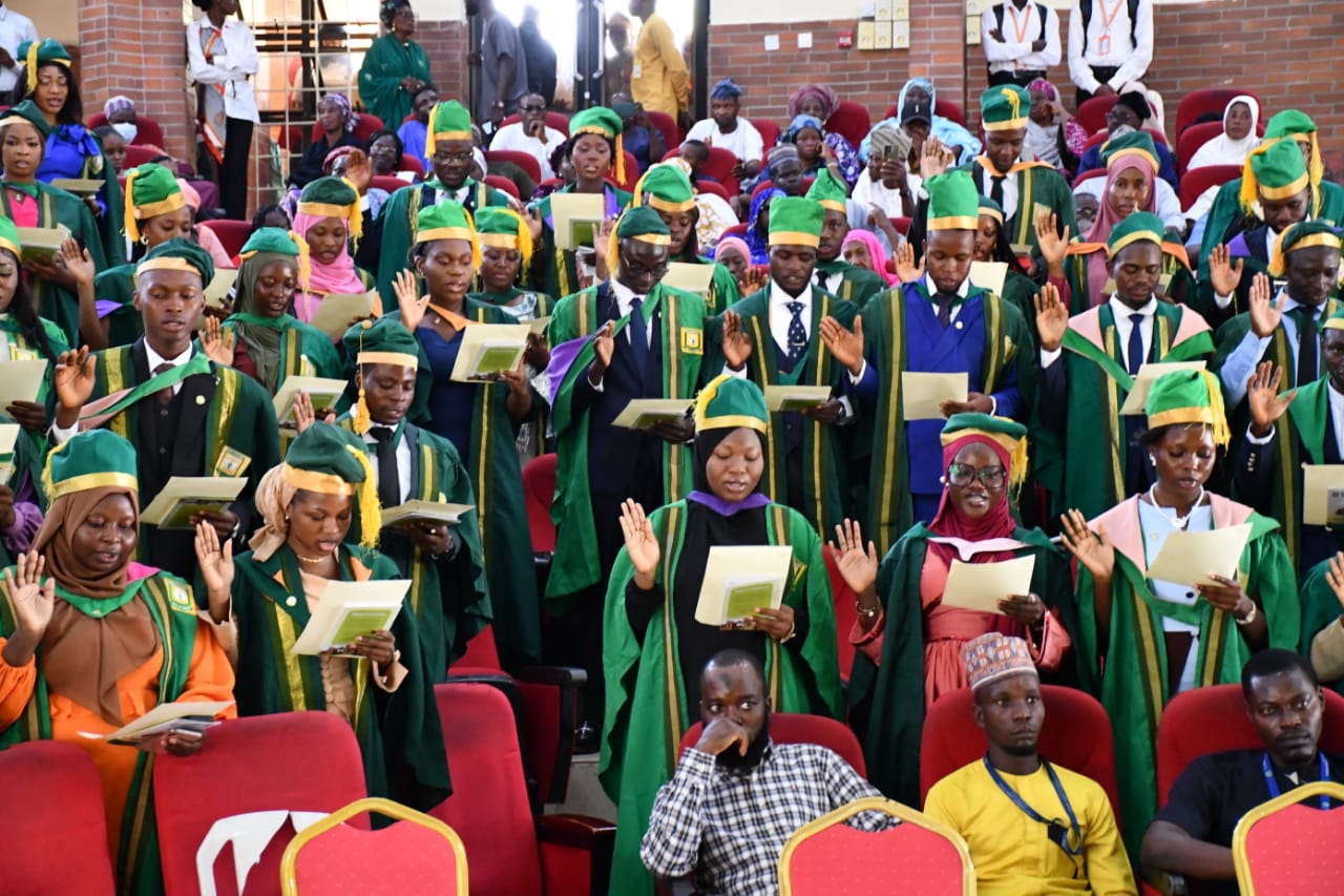 KWASU inducts 61 newly qualified Medical Laboratory Scientists