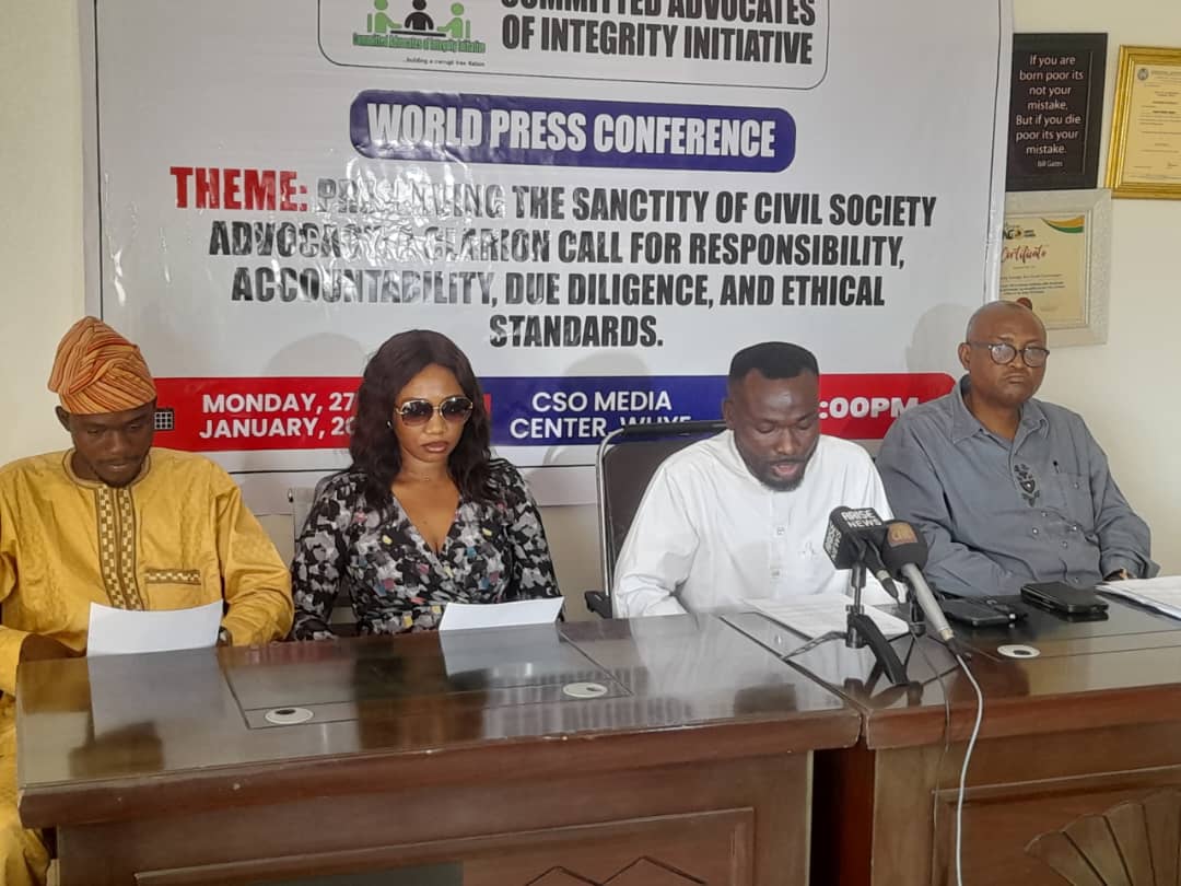 Group Call for Ethical Civil Society Advocacy