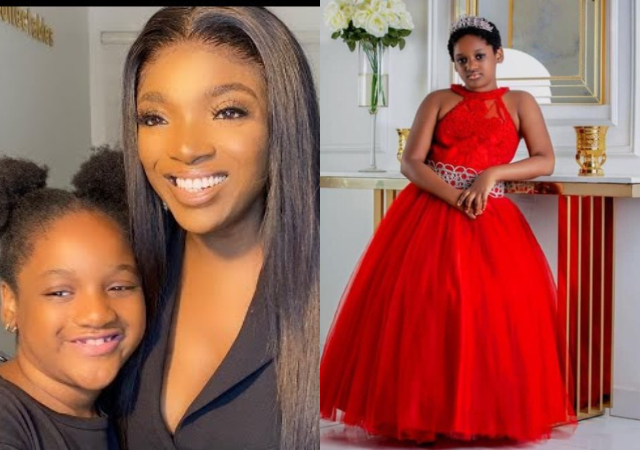 Annie Idibia Proudly Shares Her Daughter Olivia’s Selfless Birthday Wish