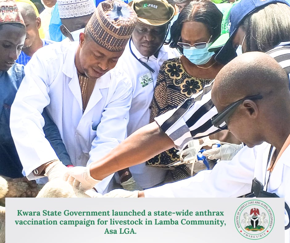 Anthrax: Kwara Commissioner charges vaccinators on safety